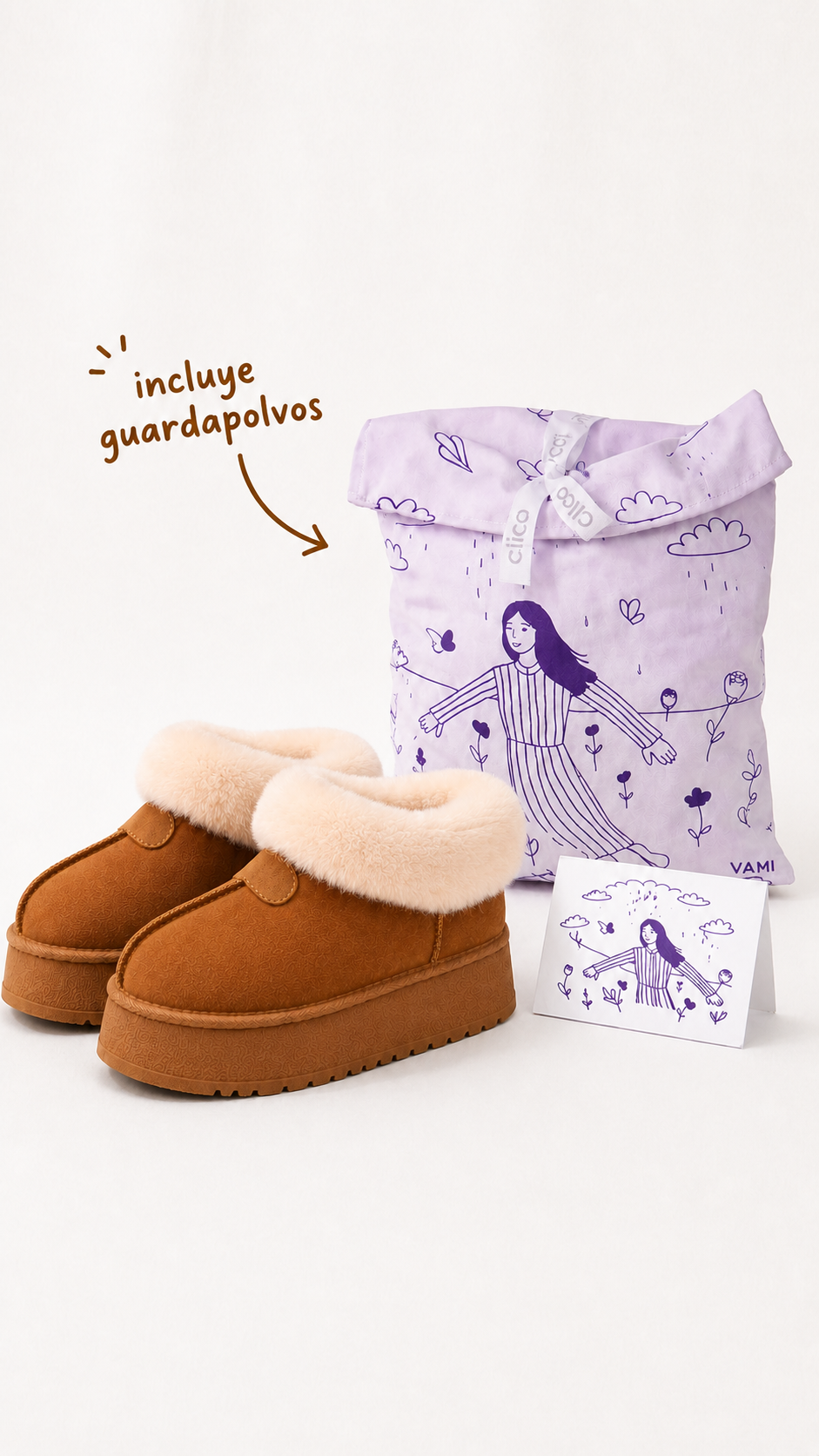 Cuco botas, Verte increíblemente cómoda