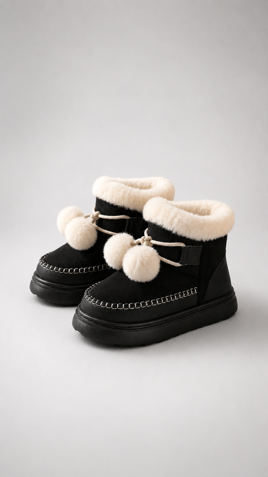 Cuco Pompon Outdoor Slippers