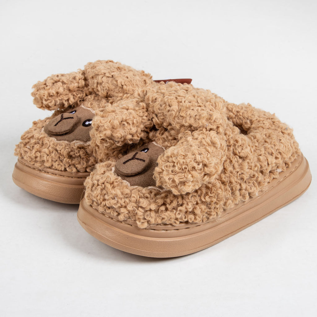 Pantufla oveja cafe