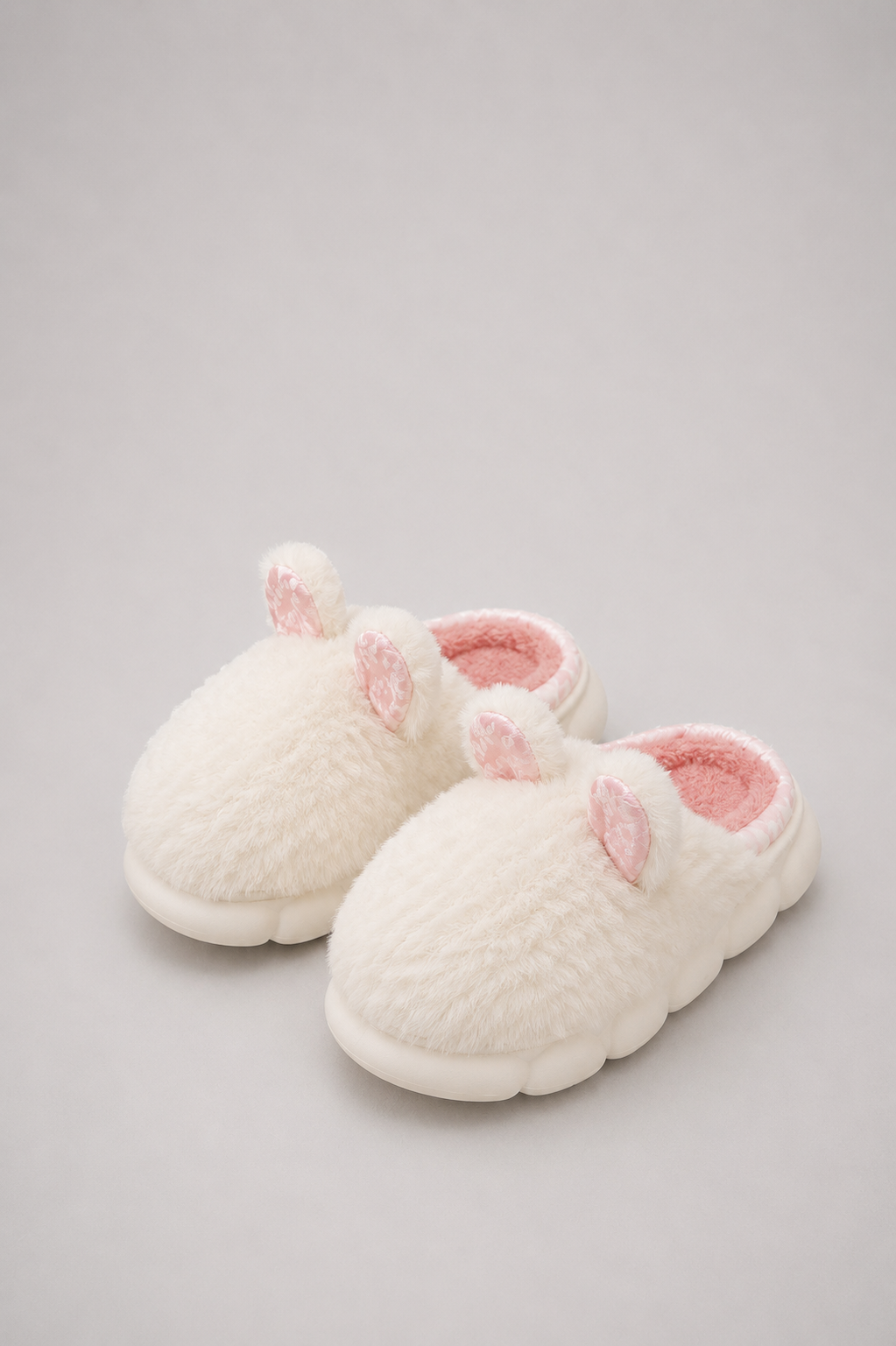 Pantufla Gato blanco