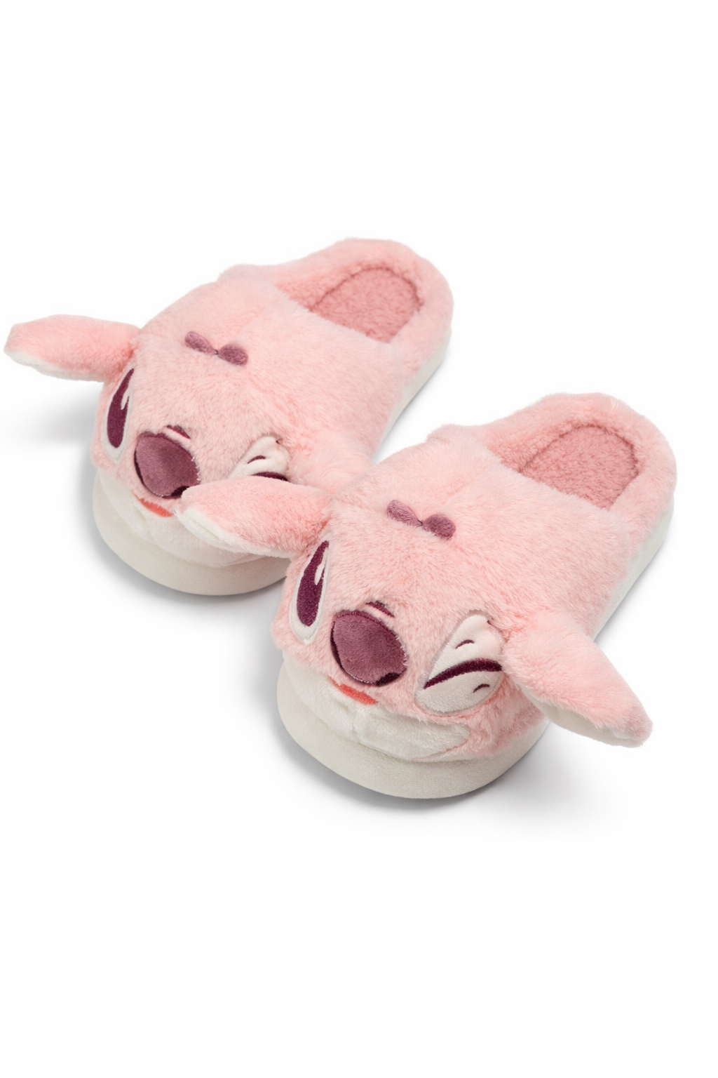 Pantuflas stitch rosado