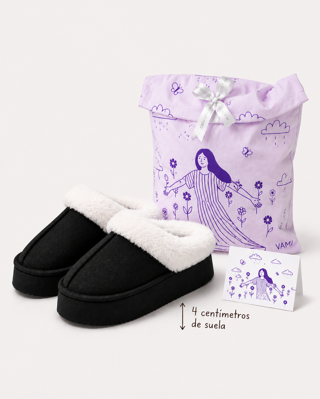 Cuco Suecos Pantufla